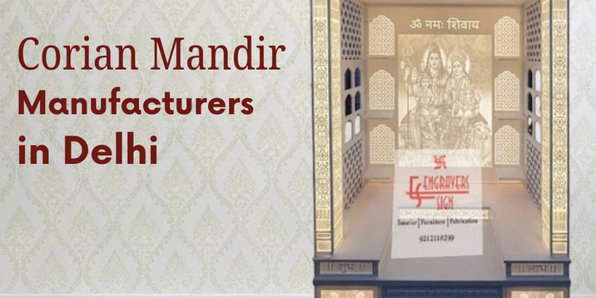 Top 10 Corian Mandir Manufacturers in Delhi for Luxury Designs