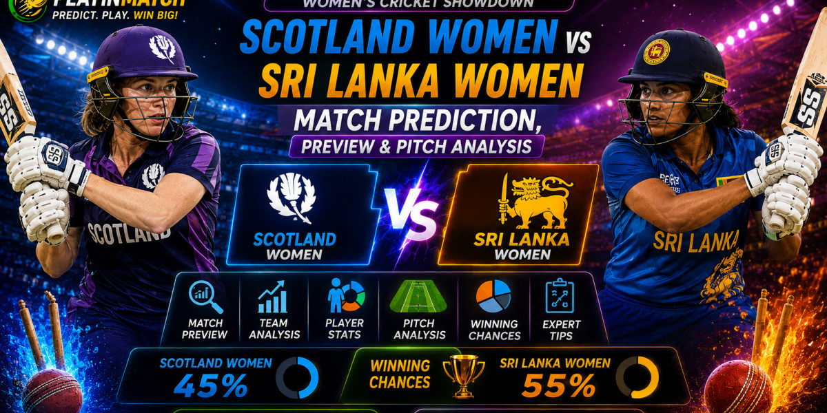 Scotland Women vs Sri Lanka Women Match Prediction, Preview & Pitch Analysis | Playinmatch
