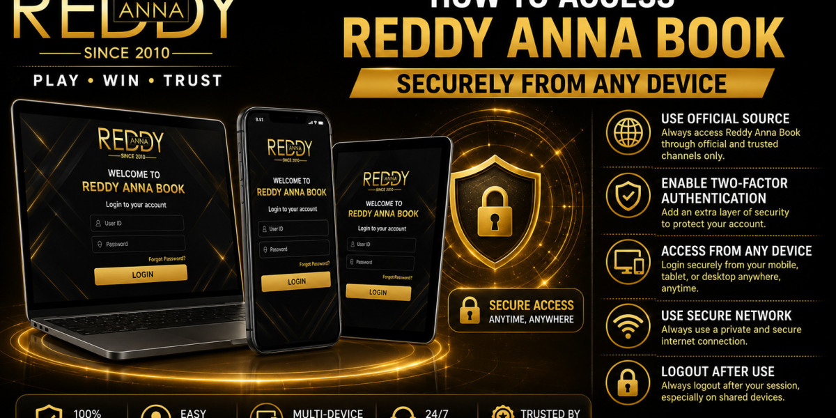 How to Access Reddy Anna Book Securely from Any Device