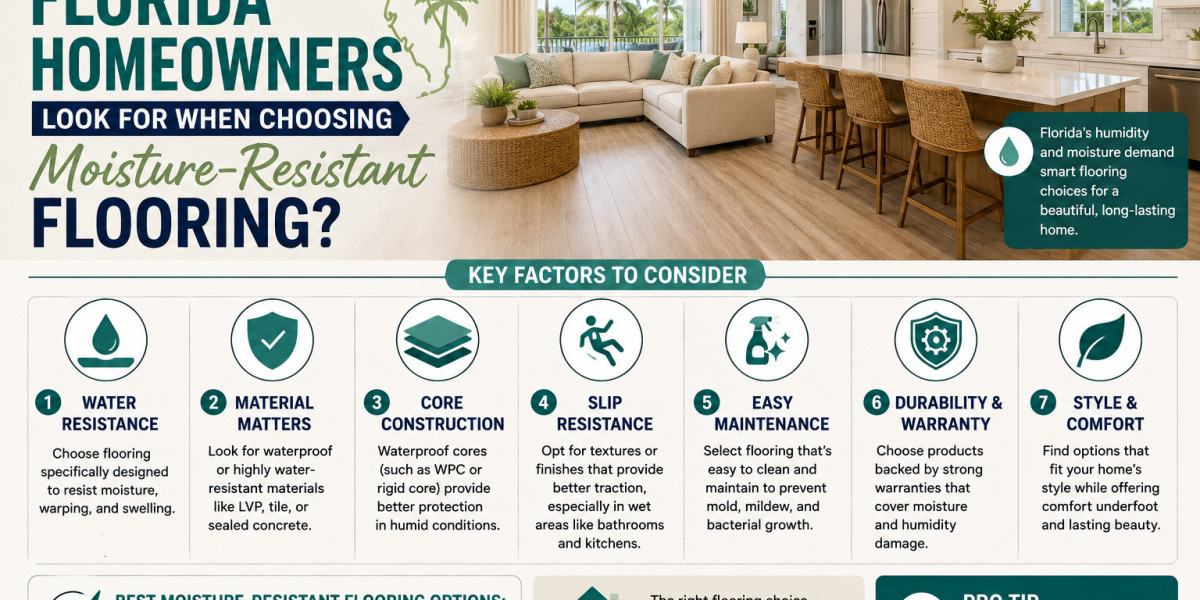 What Should Florida Homeowners Look for When Choosing Moisture-Resistant Flooring?