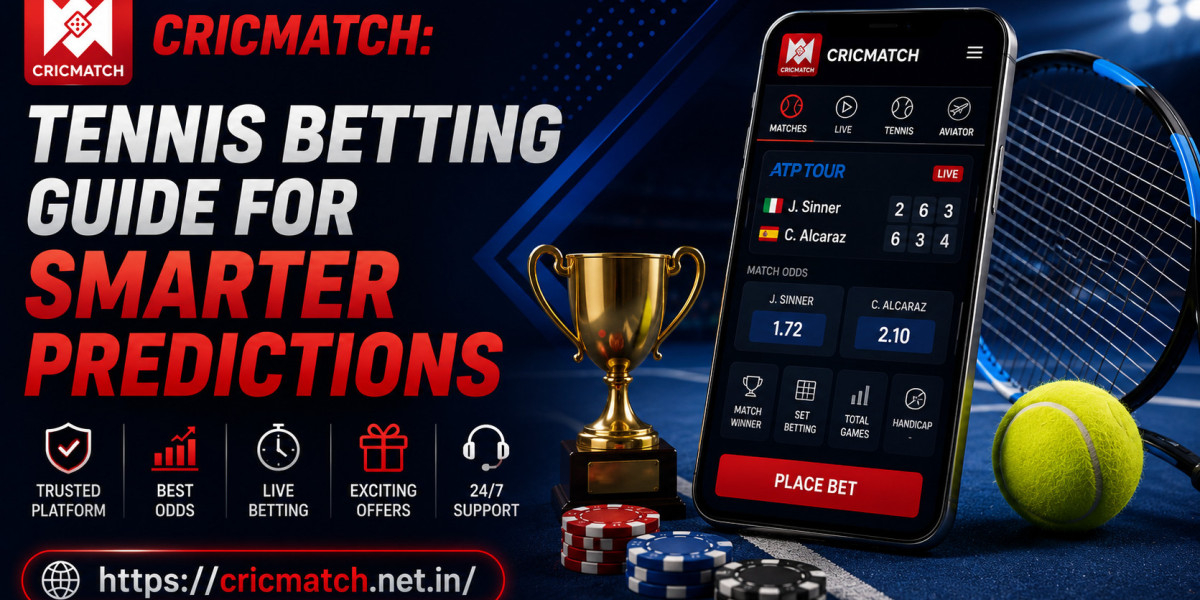 Cricmatch: Tennis Betting Guide for Smarter Predictions
